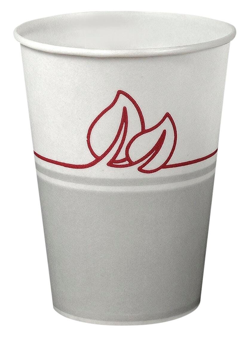 Delta Education Disposable Hot Drink Cup, 6 Ounce, Paper, Pack of 50, Item Number 030-8021